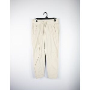 Athleta Trekkie North Jogger Pants In Beige/Tan Women's Size 6 Hiking athleisure